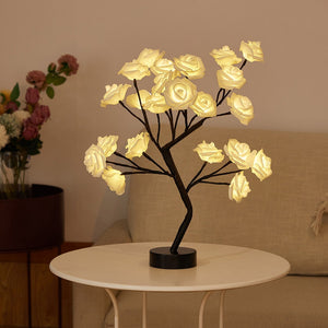 Bonsai Bloom Rose Lamp