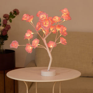 Bonsai Bloom Rose Lamp