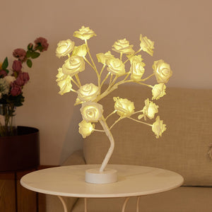 Bonsai Bloom Rose Lamp