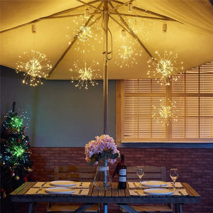 Pyrotechnic Patio Lights