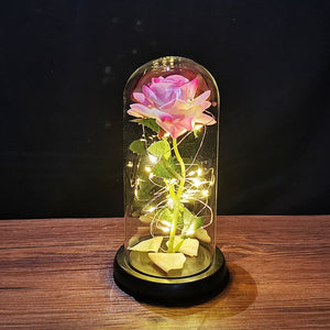 Enchanted Rose Lamp