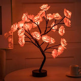 Bonsai Bloom Rose Lamp